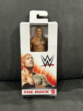 The Rock WWE Mattel limited edition Dollar tree U.S exclusive!